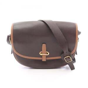 Hermes Baldo Golf Shoulder Bag/Handbag, Leather, Women's, Brown